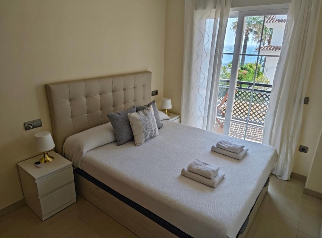 Benalmadena Beach Apartamento Con Vistas Al Mar Y Parking Privado Incluido ภายนอก รูปภาพ